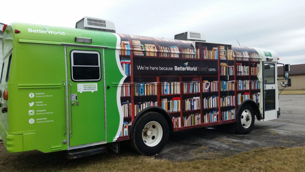 "Wordsworth" the Book Bus Will Attend National Bookmobile Day Better